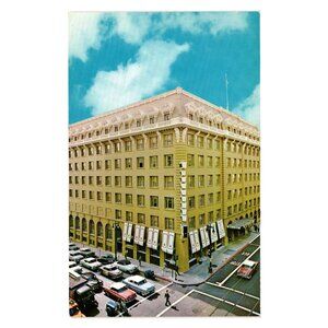 Bellevue Hotel Postcard Geary Taylor San Francisco Historic Architecture Vintage